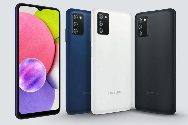 عرضه گوشی گلکسی A03s سامسونگ با قیمت 139 پوند در انگلستان