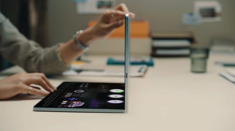سامسونگ می‌تواند فناوری صفحه نمایش تاشوی خود را به لپ‌تاپ‌ها منتقل کند!