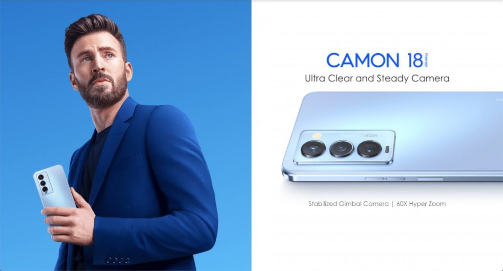 گوشی قابل ستایش تکنو: معرفی Camon 18 Premier با صفحه نمایش AMOLED و نرخ نوسازی 120 هرتزی