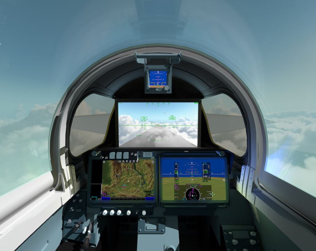 هواپیمای مافوق‌صوت کم سر و صدای ناسا (X-59)، پنجره جلوی کابین مخصوص خلبان ندارد!