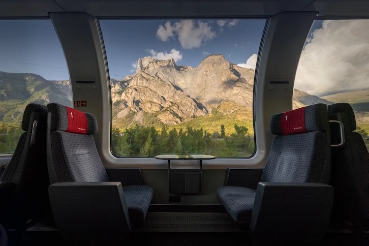 ثبت تصاویر فوق‌العاده زیبا در سفره 10 روزه آلبرت دروس با قطار به دور اروپا