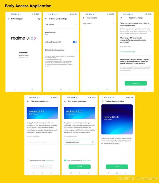 رابط کاربری جدید Realme UI 3.0، برای ریلمی GT 5G عرضه شد