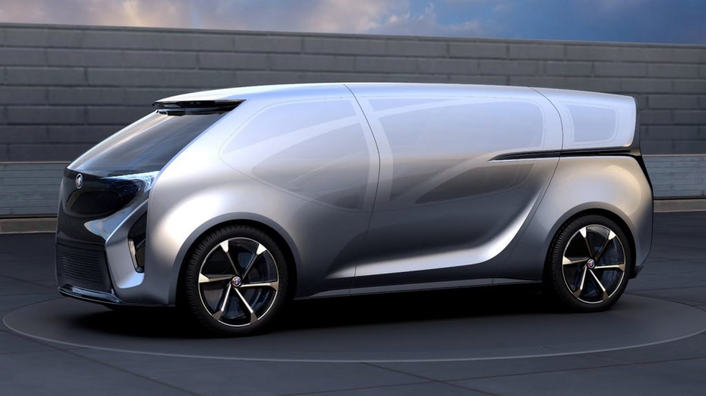 بیوک از طرح مفهومی خودروی الکتریکی خود با ظاهری فضایی و نمایشگر 50 اینچی رونمایی کرد