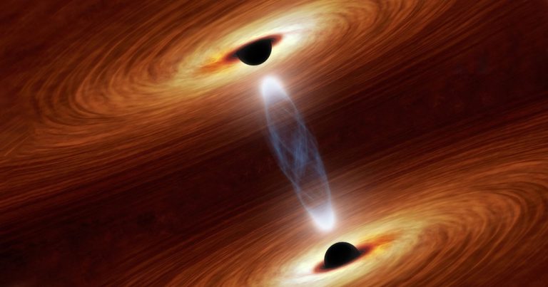 بر اساس یافته‌های اخترشناسان، انفجار ناشی از برخورد سیاه‌چاله‌ها می‌تواند همراه با نور باشد