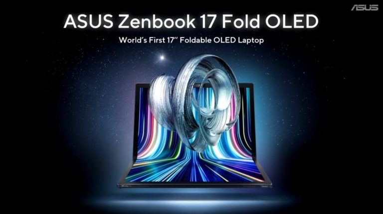 ایسوس از اولین لپ‌تاپ تاشو 17 اینچی اولد Zenbook 17 Fold رونمایی کرد