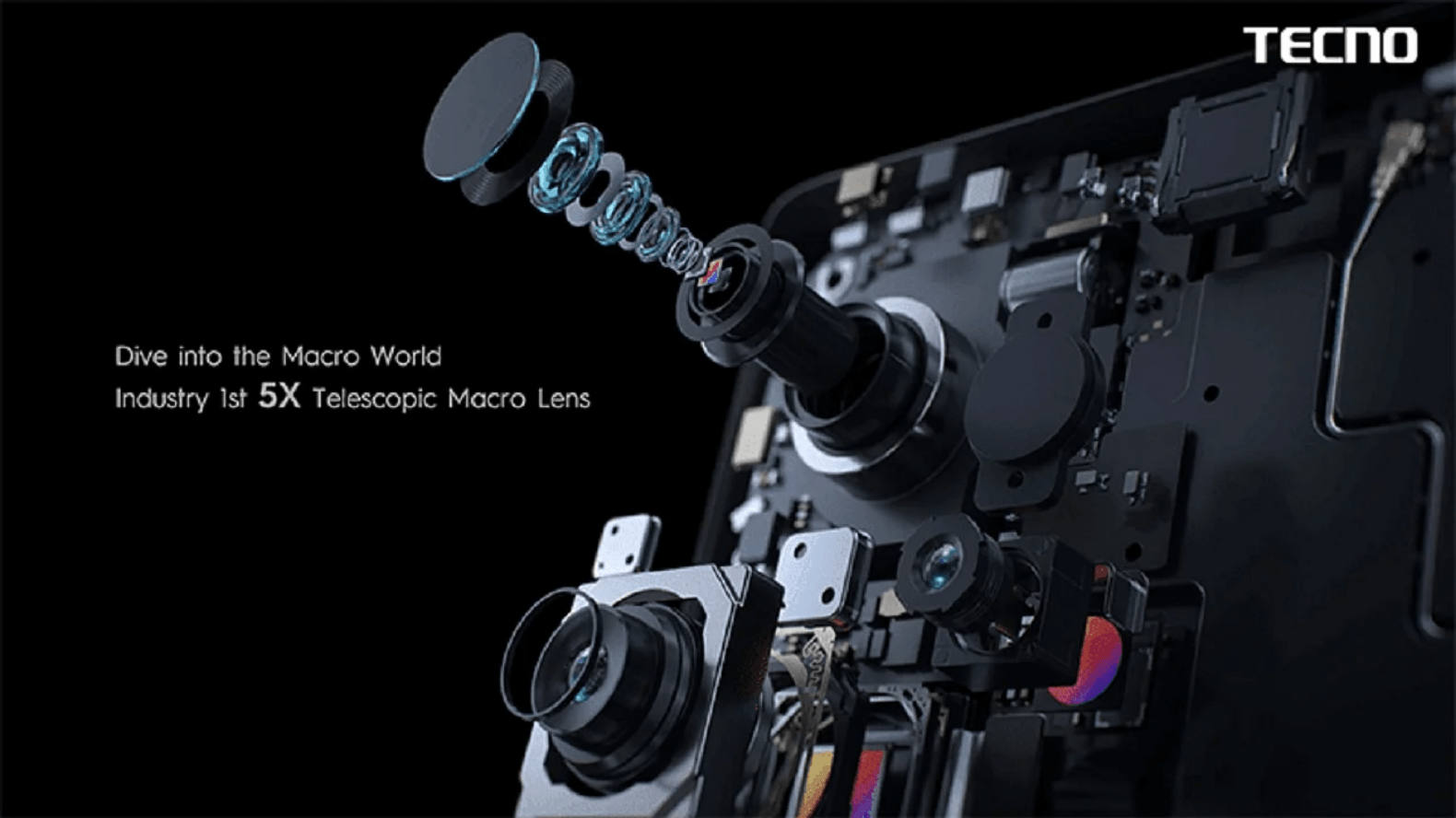 معرفی اولین لنز ماکرو تلسکوپی جهان توسط شرکت تکنو برای گوشی‌های هوشمند!