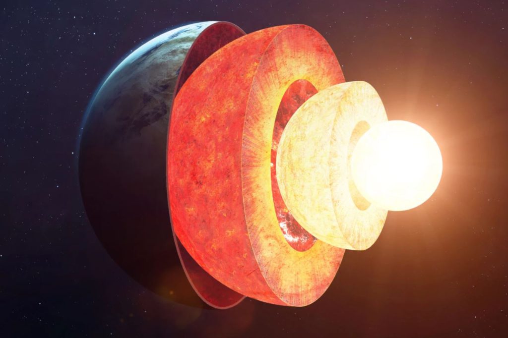 یک مطالعه جدید نشان می‌دهد که هسته داخلی زمین، احتمالاً دارای یک آلیاژ آهن فوق یونی عجیب است!