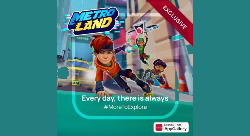 سازنده‌ی بازی Subway Surfers، بازی MetroLand را به‌طور انحصاری در اپ‌گالری هواوی ارائه کرد