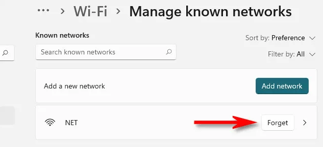 چگونه یک شبکه وای فای ذخیره شده را در ویندوز 11 فراموش و حذف کنیم!