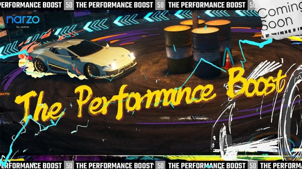عرضه ریلمی Narzo 50 را به همراه ویژگی Performance Boost در هند!