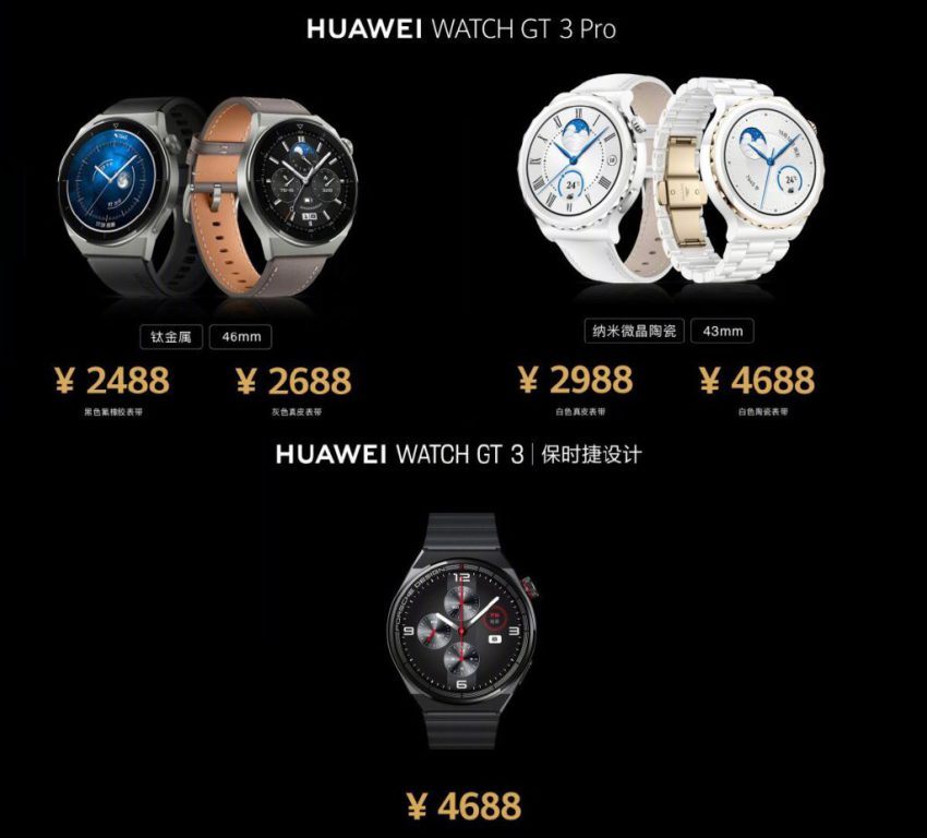 ساعت Watch GT 3 Pro و مچ‌بند Band 7 هواوی معرفی شدند