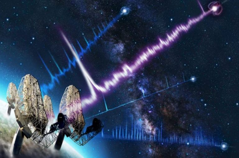 کشف یک ستاره نوترونی عجیب که خیلی آهسته می‌چرخد ​​و 7 نوع سیگنال مختلف منتشر می‌کند!