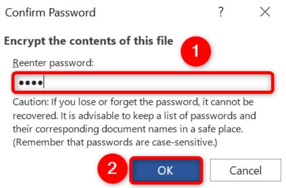 چگونه روی یک فایل ورد (Word) رمز عبور قرار دهیم؟