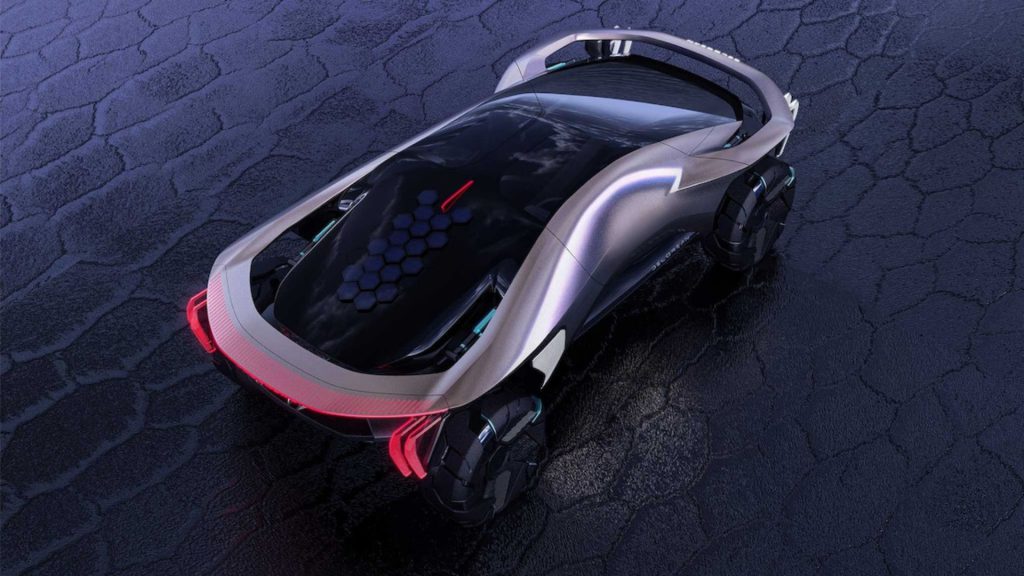 خودروی مفهومی امگا (Omega) کمپانی دلورین؛ خودرویی از سال 2040 و آماده برای آخرالزمان!