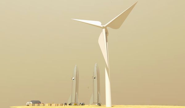 ناسا: مزارع بادی در مریخ می‌توانند انرژی موردنیاز ماموریت‌های آینده خدمه را تامین کنند