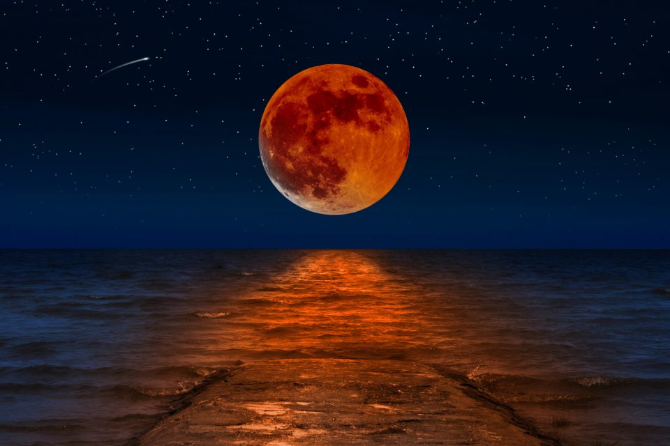 اَبَرماه آبی، بزرگترین و درخشان ترین ماه کامل سال، 8 شهریور طلوع می‌کند