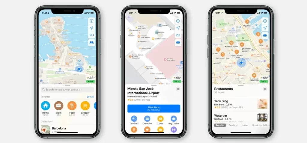 به‌روز‌رسانی iOS 17 تغییرات منحصر به فردی را به Apple Maps اضافه می‌کند