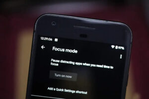 چگونه از حالت فوکوس (Focus Mode) در اندروید استفاده کنیم؟