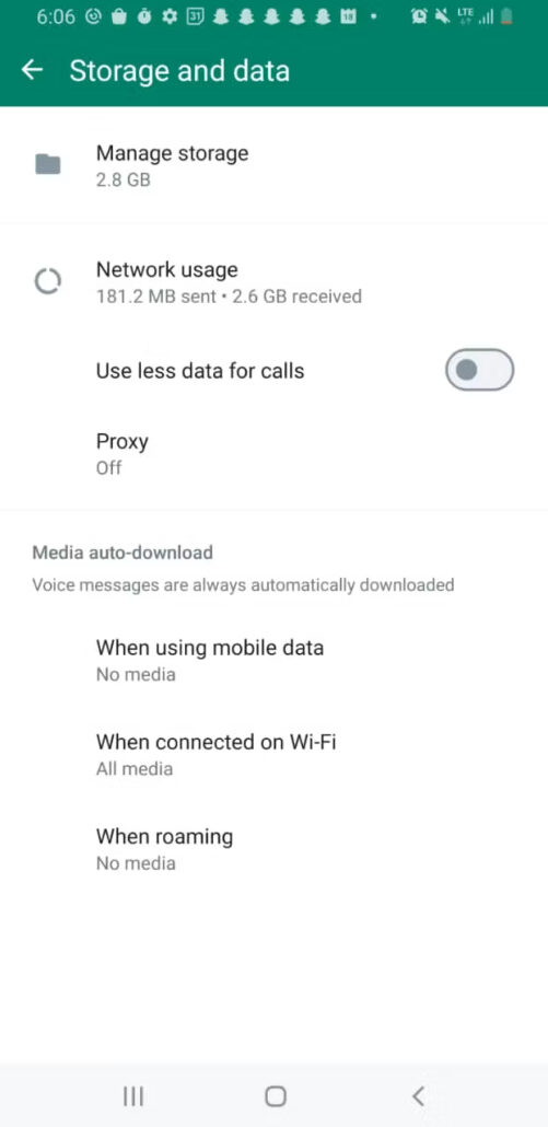 آموزش آزادسازی فضای اشغالی واتساپ در اندروید و iOS