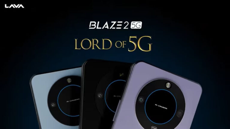 گوشی لاوا بلیز 2 5G معرفی شد