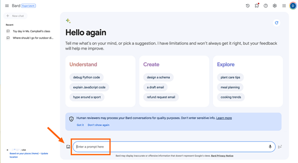 آموزش نحوه استفاده هوش مصنوعی گوگل Google bard