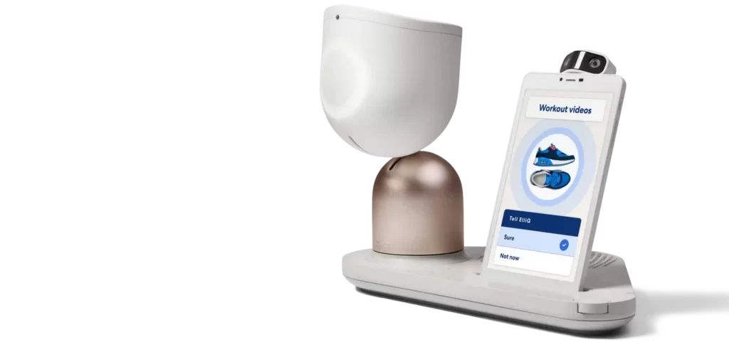 ElliQ؛ رباتی که به تنهایی بی‌وقفه سالمندان پایان می‌بخشد!