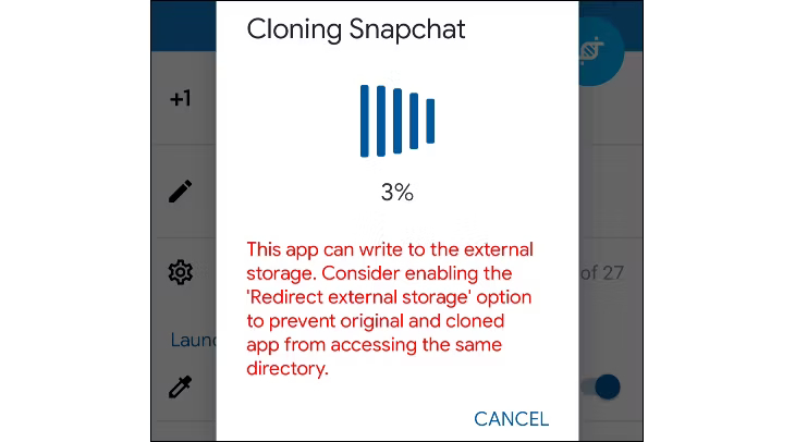 آموزش کلون کردن برنامه ها در اندروید