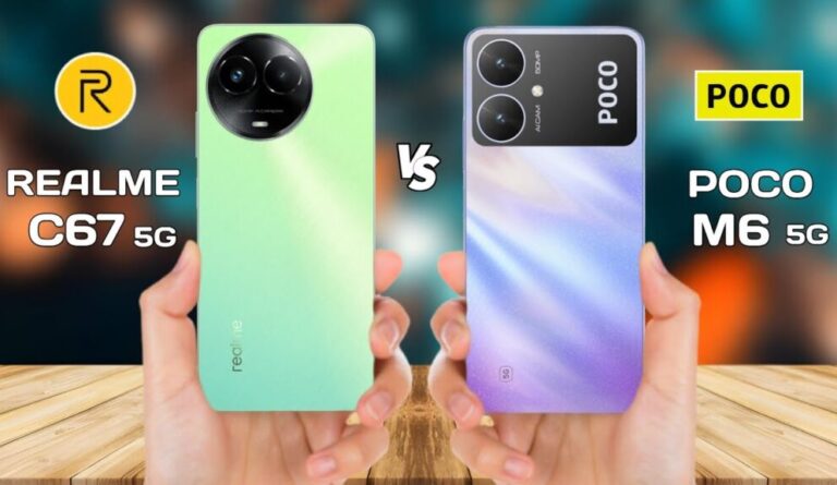نبرد جذاب دو گوشی ارزان قیمت؛ ریلمی C67 یا پوکو M6 شیائومی؟
