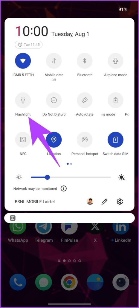 4 راه برتر برای روشن یا خاموش کردن چراغ قوه گوشی اندرویدی