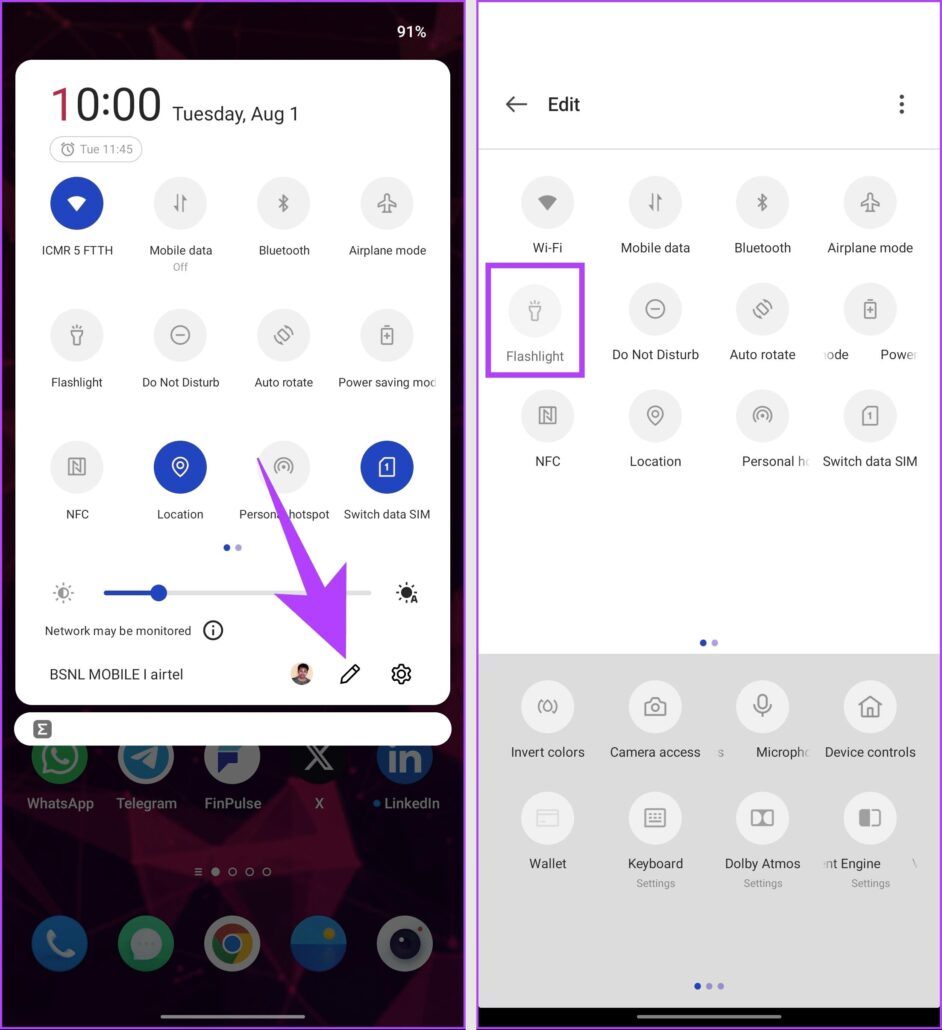 4 راه برتر برای روشن یا خاموش کردن چراغ قوه گوشی اندرویدی