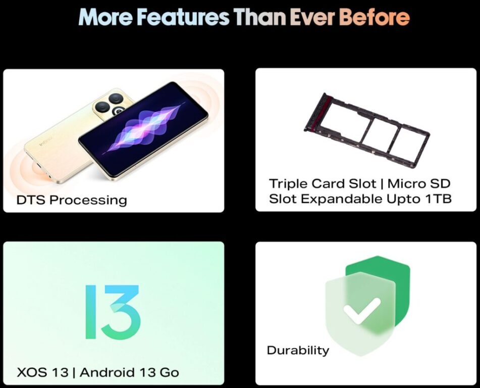 گوشی اینفینیکس اسمارت 8 با تراشه هلیو G36 به بازار هند معرفی شد