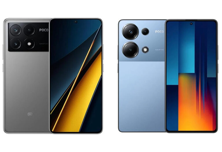 مشخصات کلیدی و قیمت گوشیهای پوکو X6 پرو فایوجی و M6 پرو فورجی فاش شد