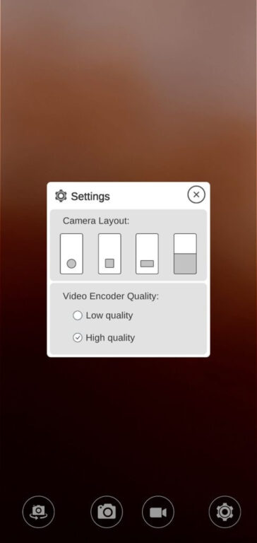 آموزش فیلمبرداری همزمان با دوربین اصلی و دوربین سلفی در اندروید و آیفون