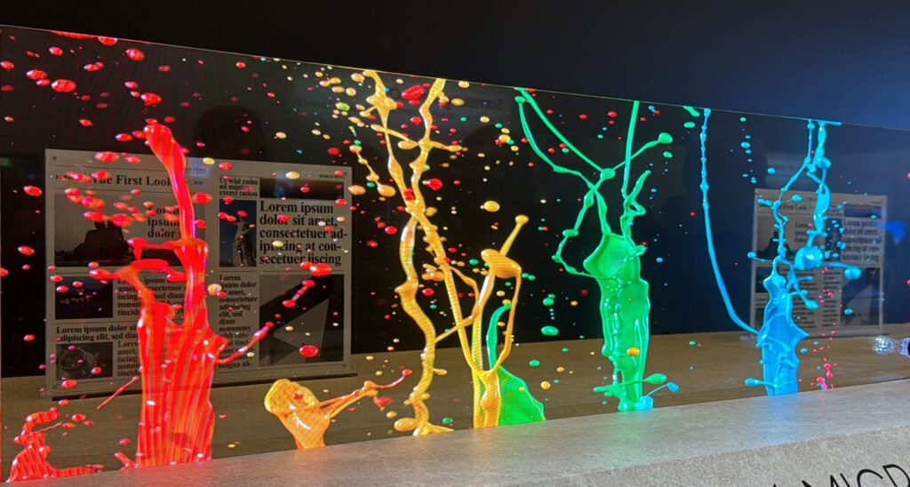 اولین تلویزیونهای MicroLED شفاف دنیا به CES 2024 جان تازهای میبخشند