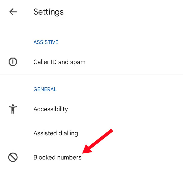 نحوه مشاهده شماره های بلاک شده در گوشی های اندرویدی