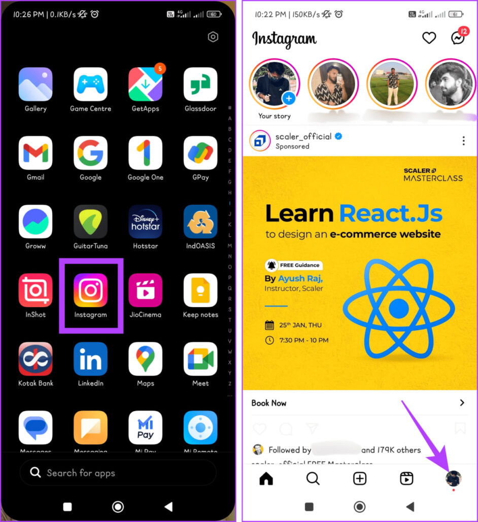 آموزش مخفی کردن تگ و منشن در استوری اینستاگرام