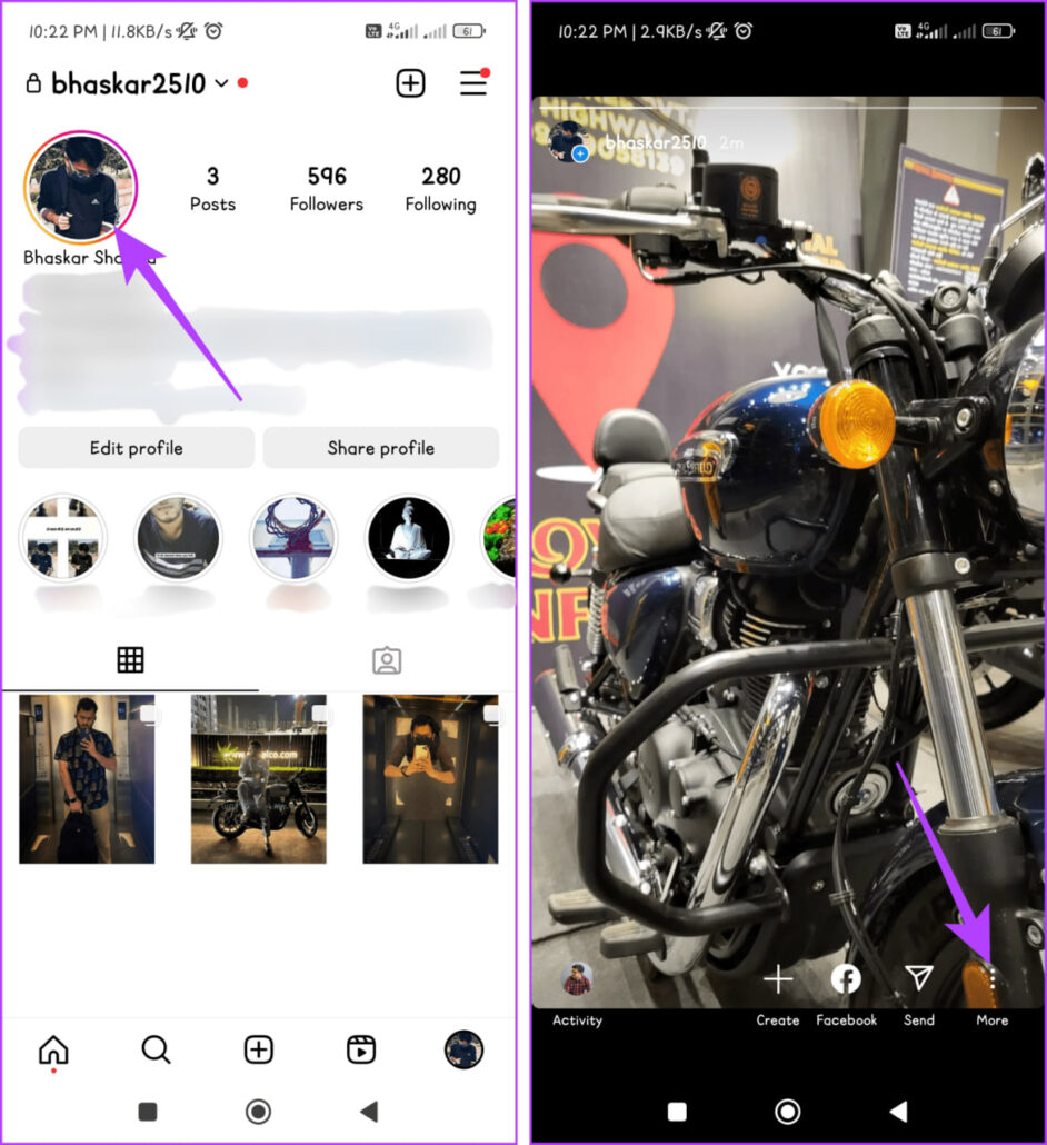 آموزش مخفی کردن تگ و منشن در استوری اینستاگرام