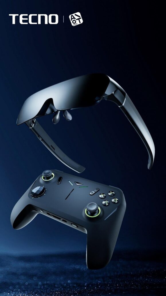 تکنو از یک کنسول دستی، عینک واقعیت افزوده و سگ رباتیک جدید رونمایی کرد!