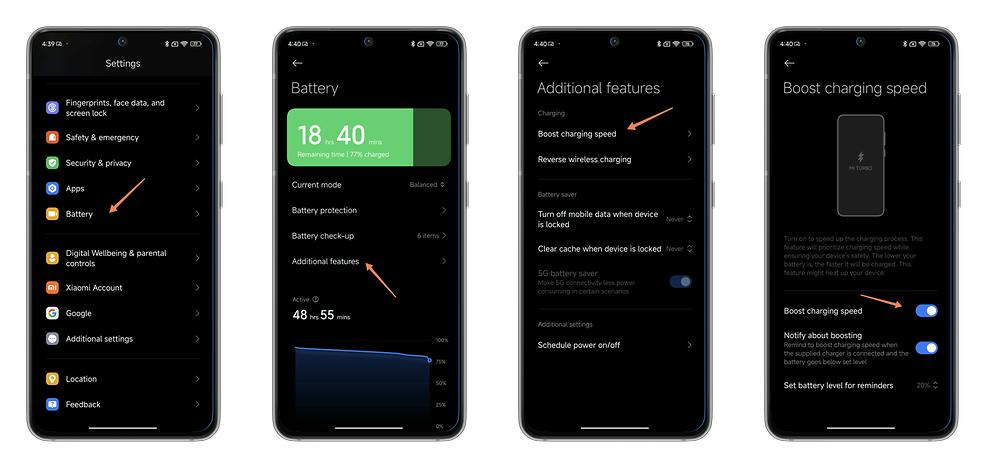 با این ویژگی HyperOS، گوشی شیائومی خود را سریع تر شارژ کنید!