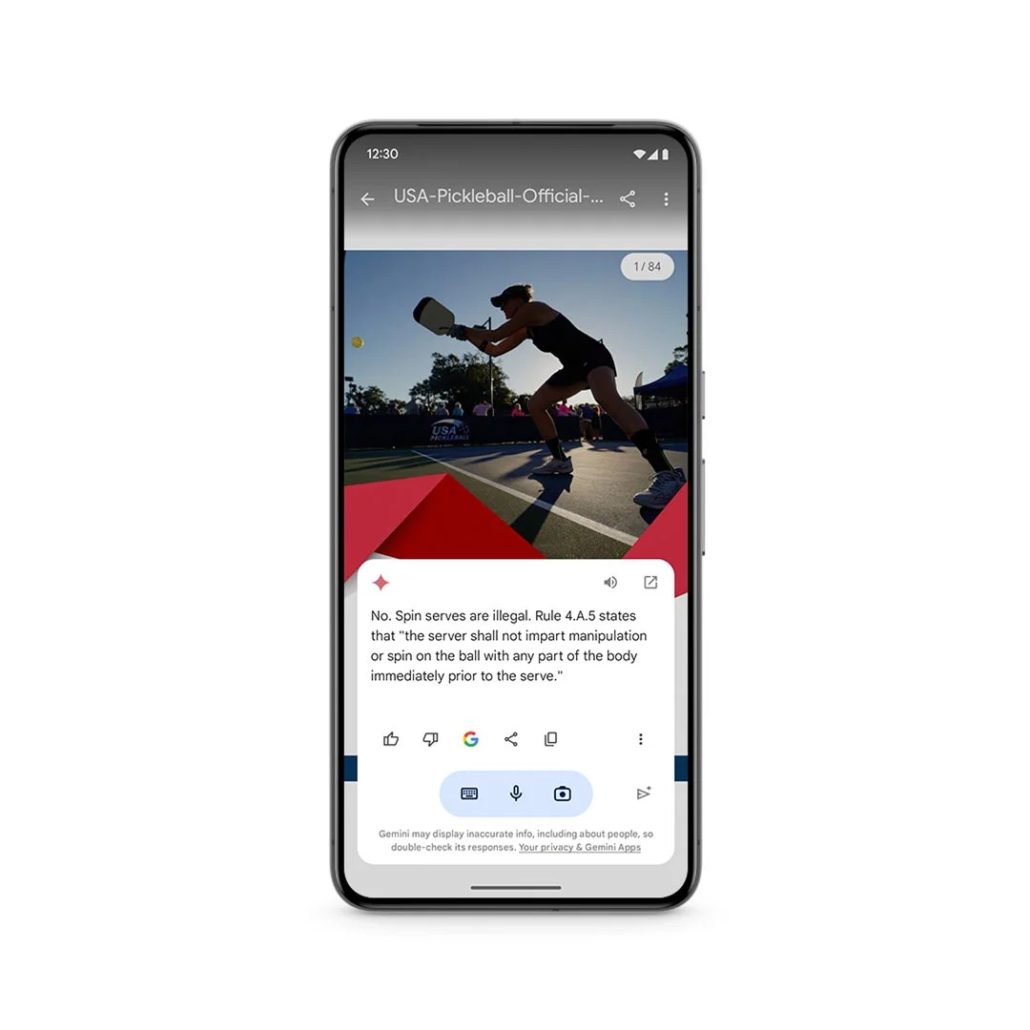 گوگل از قابلیت‌های اندرویدی جدید Circle to Search و هوش مصنوعی جمینای رونمایی کرد