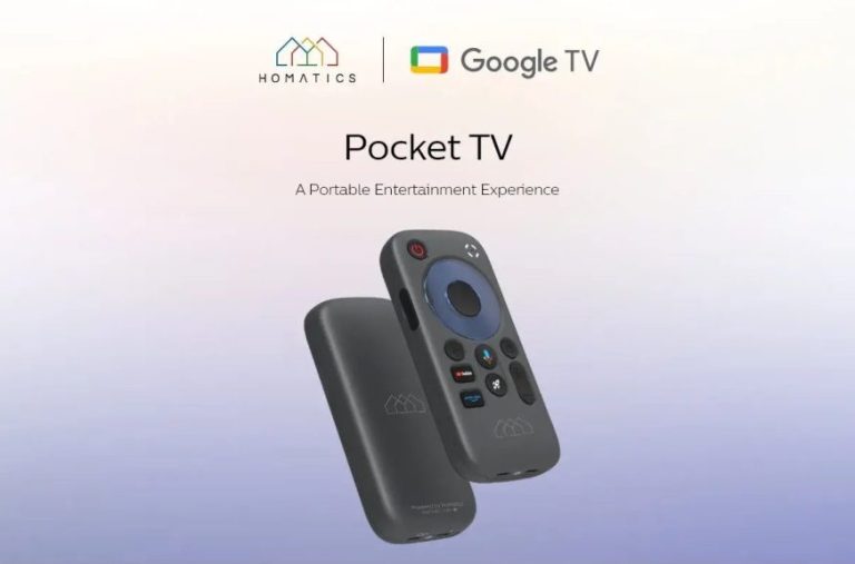 تلویزیون جیبی Homatics، گوگل تیوی را به عینک های واقعیت افزوده و گسترده میآورد!