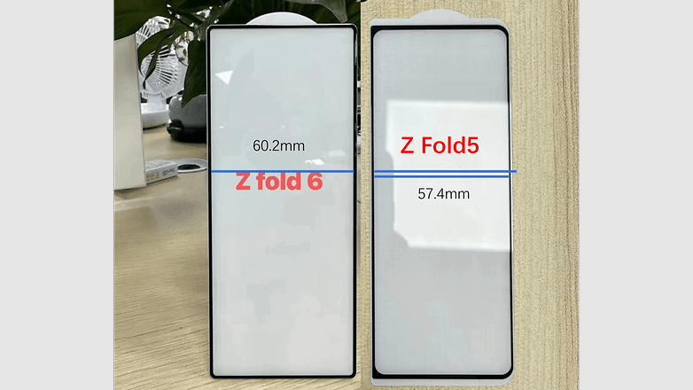 گلکسی زد فولد 6 احتمالاً دارای نمایشگر بیرونی بزرگ‌تر با گوشه‌های تیزتر خواهد بود