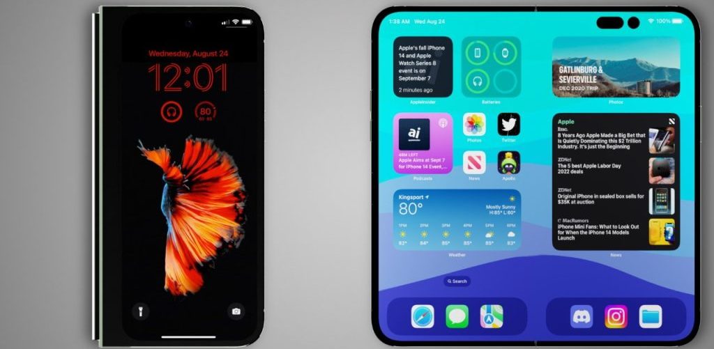 تداوم همکاری دو رقیب؛ اولین آیفون تاشو احتمالاً دارای صفحه نمایشی از سامسونگ است!