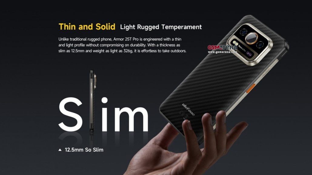 گوشی یولفون آرمور 25T پرو با دوربین حرارتی و باتری پرظرفیت در راه است