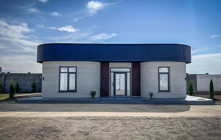 پرینت سه بعدی یک خانه‌ ارزان قیمت در عرض پنج روز!