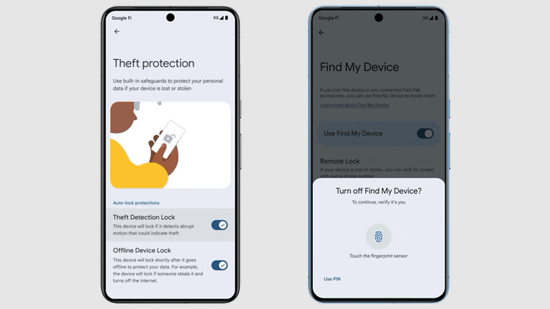 به‌زودی قابلیت های ضد سرقت جدیدی به اندروید اضافه می‌شود