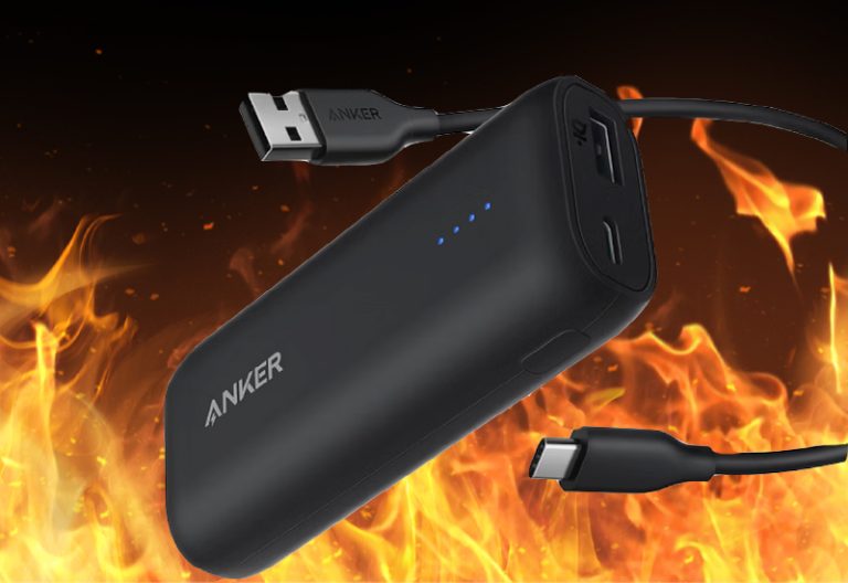 هشدار؛ خطر احتمالی ایجاد حریق توسط پاوربانک انکر 321 مدل A1112!