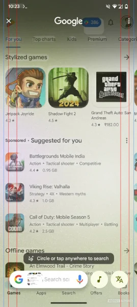 قابلیت Circle to Search اندروید احتمالاً از جستجو صدا و موسیقی نیز پشتیبانی خواهد کرد!