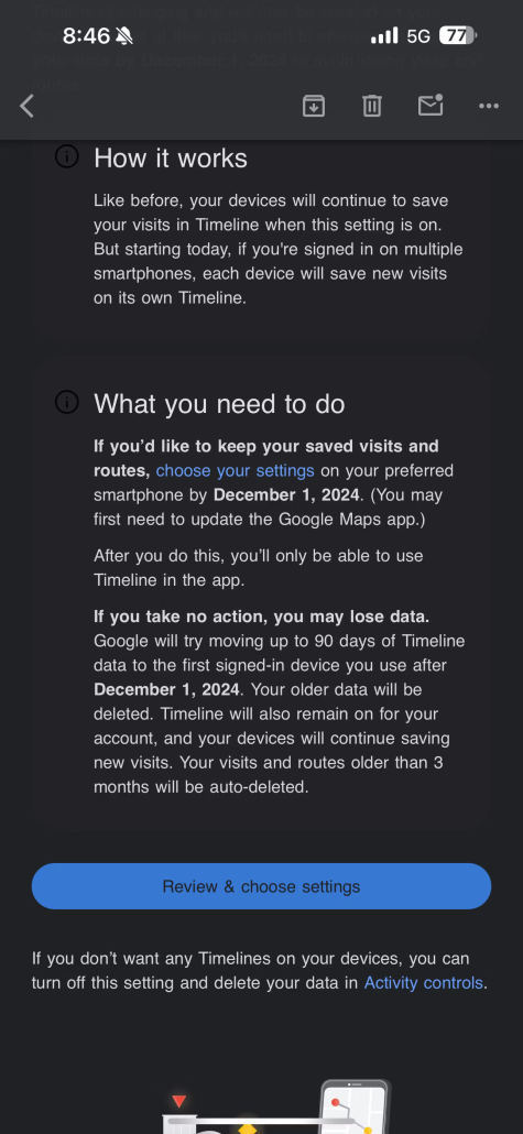 چگونه مکان‌های بازدیدشده خود را در تنظیمات جدید گوگل مپ ذخیره کنیم؟ [آموزش تصویری]