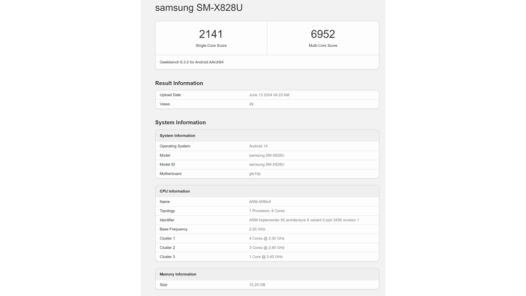 گلکسی تب S10 پلاس سامسونگ احتمالاً به تراشه دایمنسیتی 9300 پلاس مجهز می‌شود!